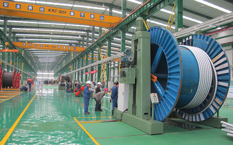 Wuxi Hengtai Cable Machinery Manufacture Co., Ltd خط إنتاج المصنع