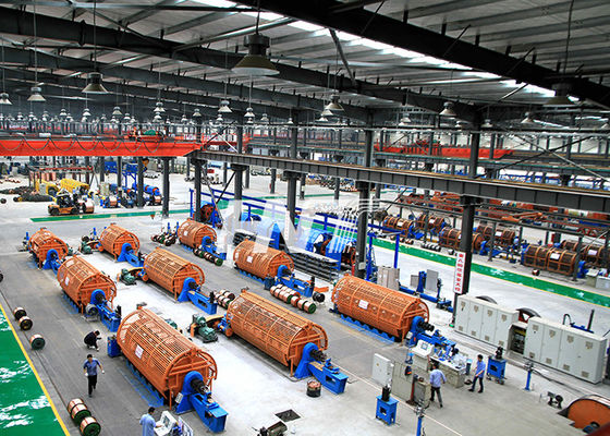 آلة تجديل الإطار الصلب للموصلات ACSR و AACSR و AAC و AAAC و ACAR و ACSS و ACCC